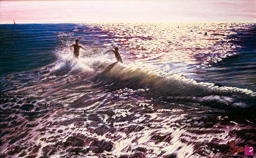 quadri in vendita online - L'acqua e la luce