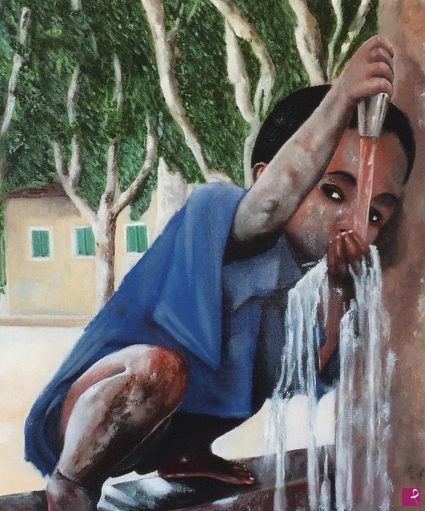 quadri in vendita online - L'acqua è vita