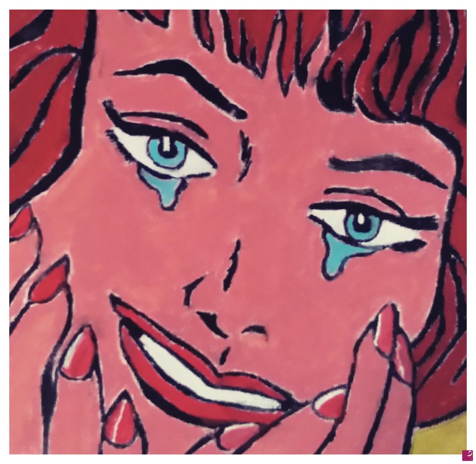 quadri in vendita online - Lacrime di gioia: omaggio a Roy Lichtenstein