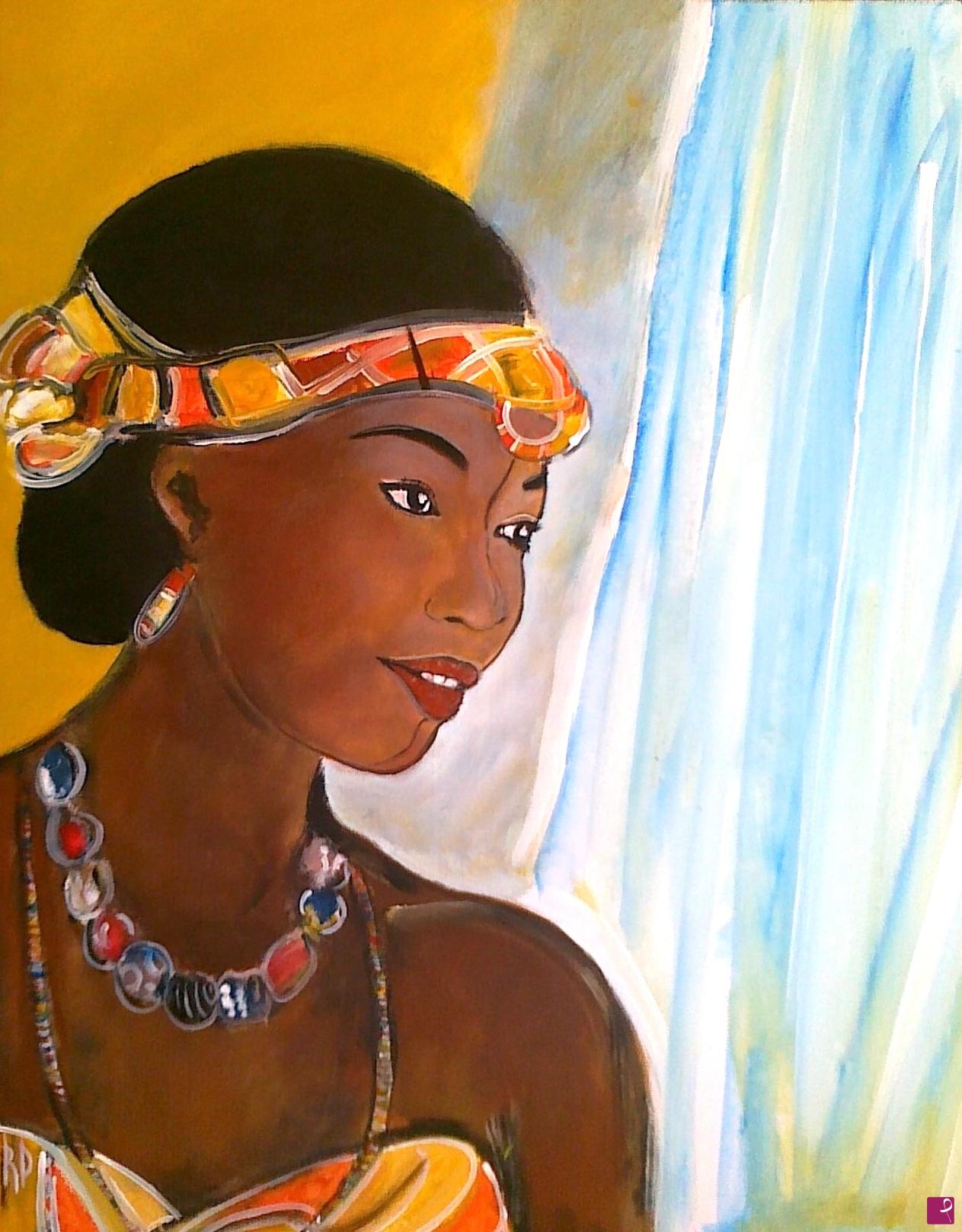 quadri in vendita online - LADY AFRICA