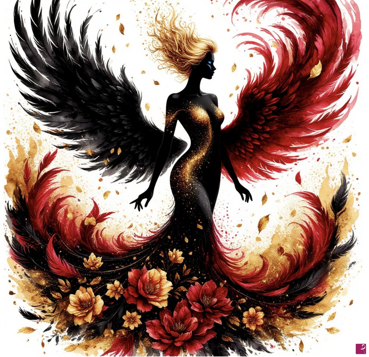 quadri in vendita online - Lady Angel
