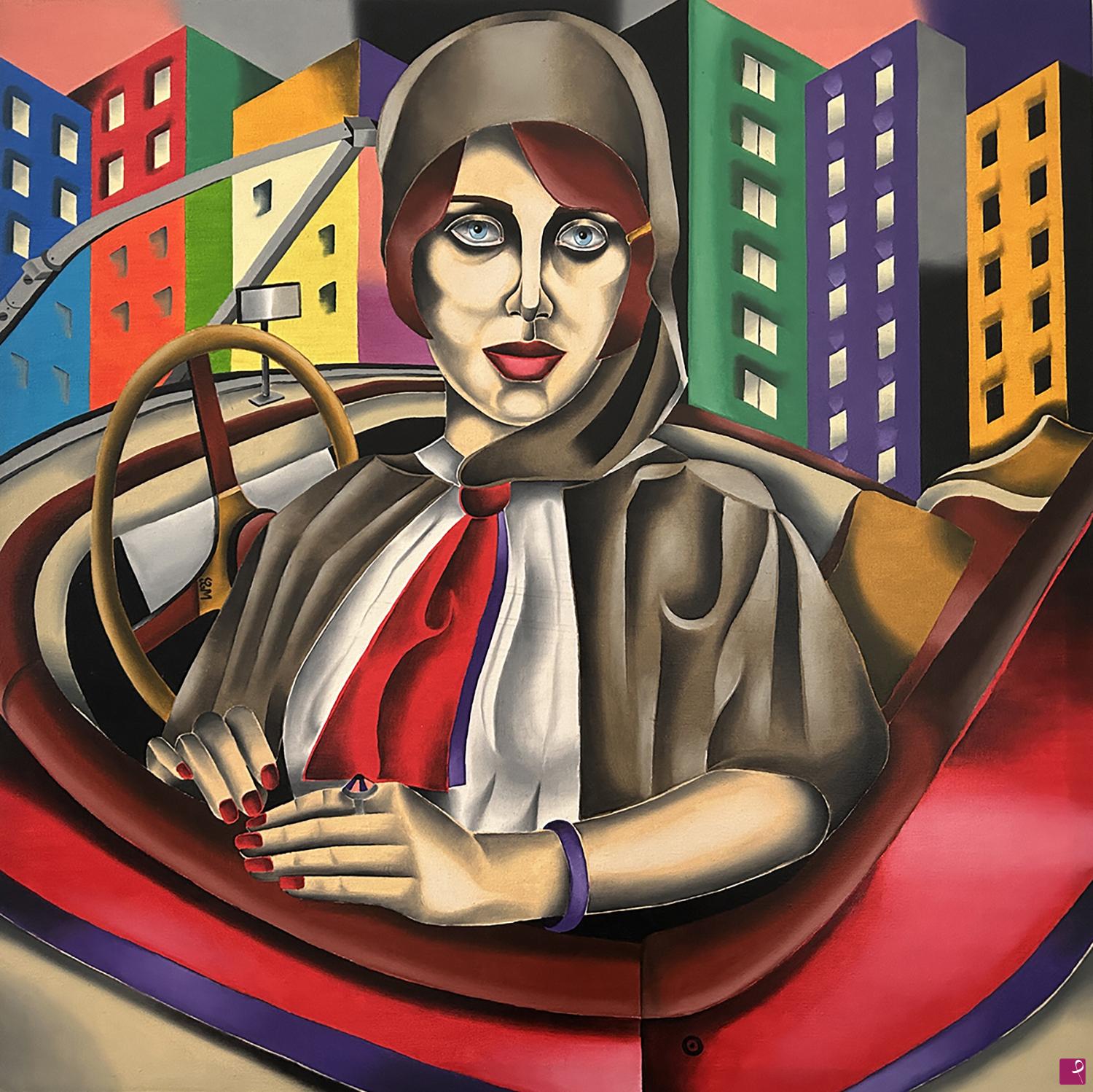 quadri in vendita online - Lady Cadillac
