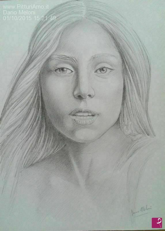 quadri in vendita online - Lady Gaga