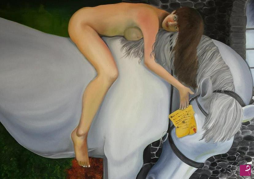 quadri in vendita online - Lady Godiva