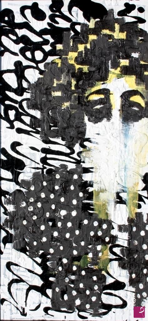 quadri in vendita online - "Lady in the dark"