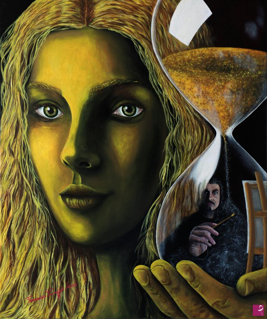 quadri in vendita online - Lady of Time