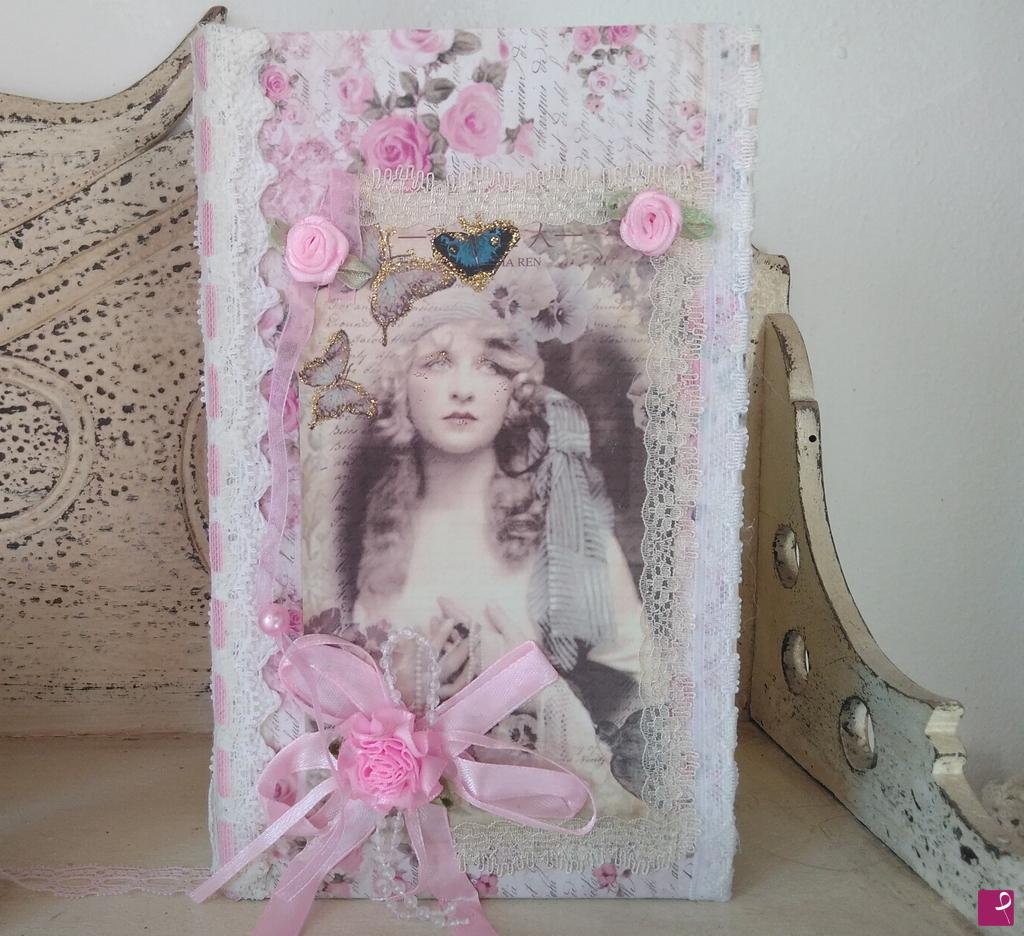 quadri in vendita online - Lady Romantic Rose