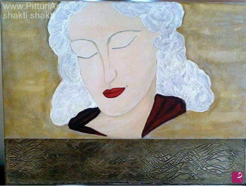 quadri in vendita online - "Lady White"