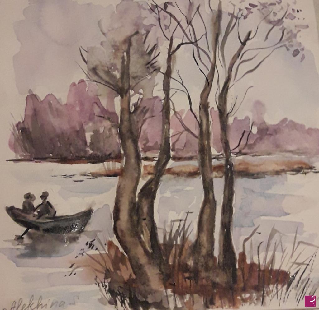 quadri in vendita online - Lago