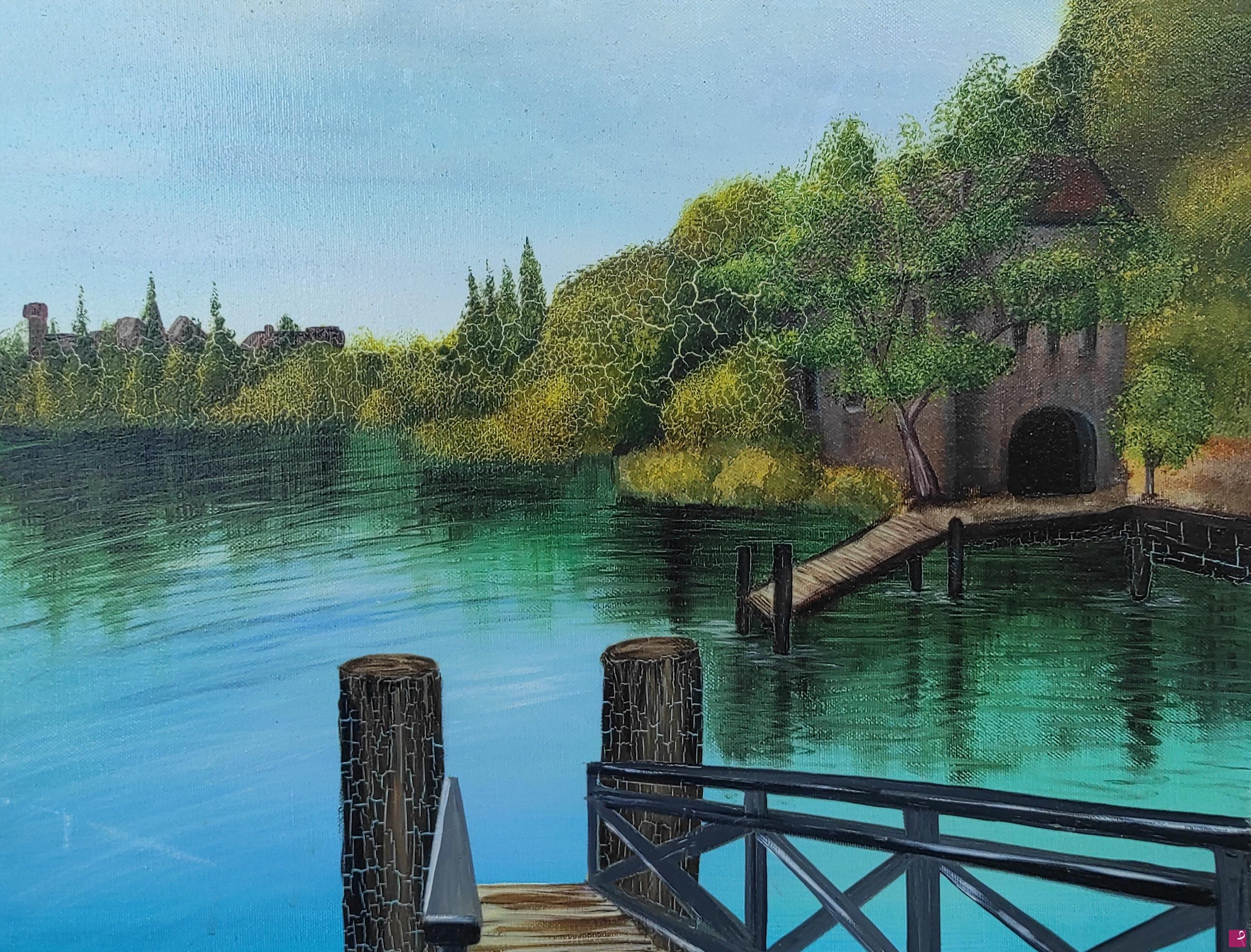 quadri in vendita online - Lago
