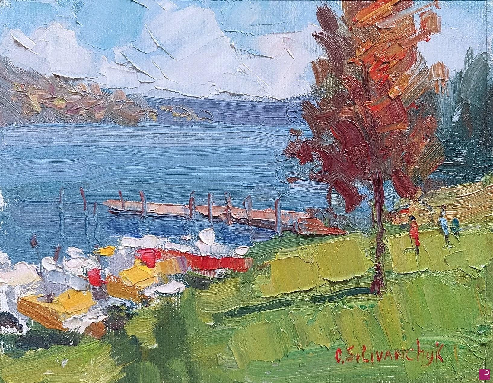 quadri in vendita online - Lago Albano