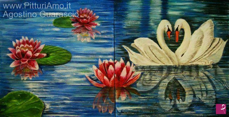quadri in vendita online - Lago d'Amore