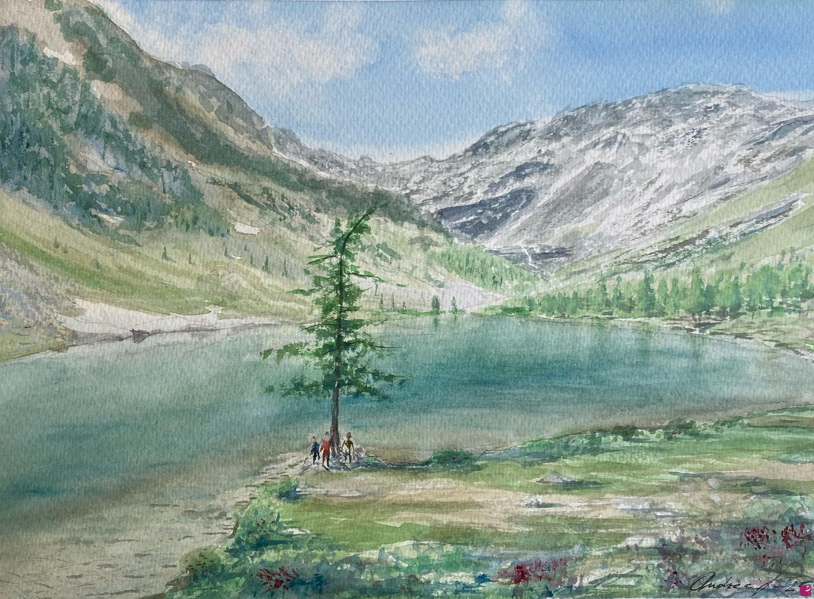 quadri in vendita online - Lago d’Arpi