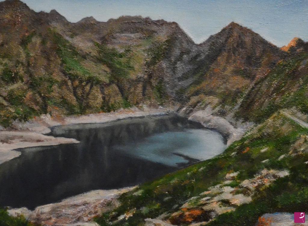quadri in vendita online - Lago del Chiotas