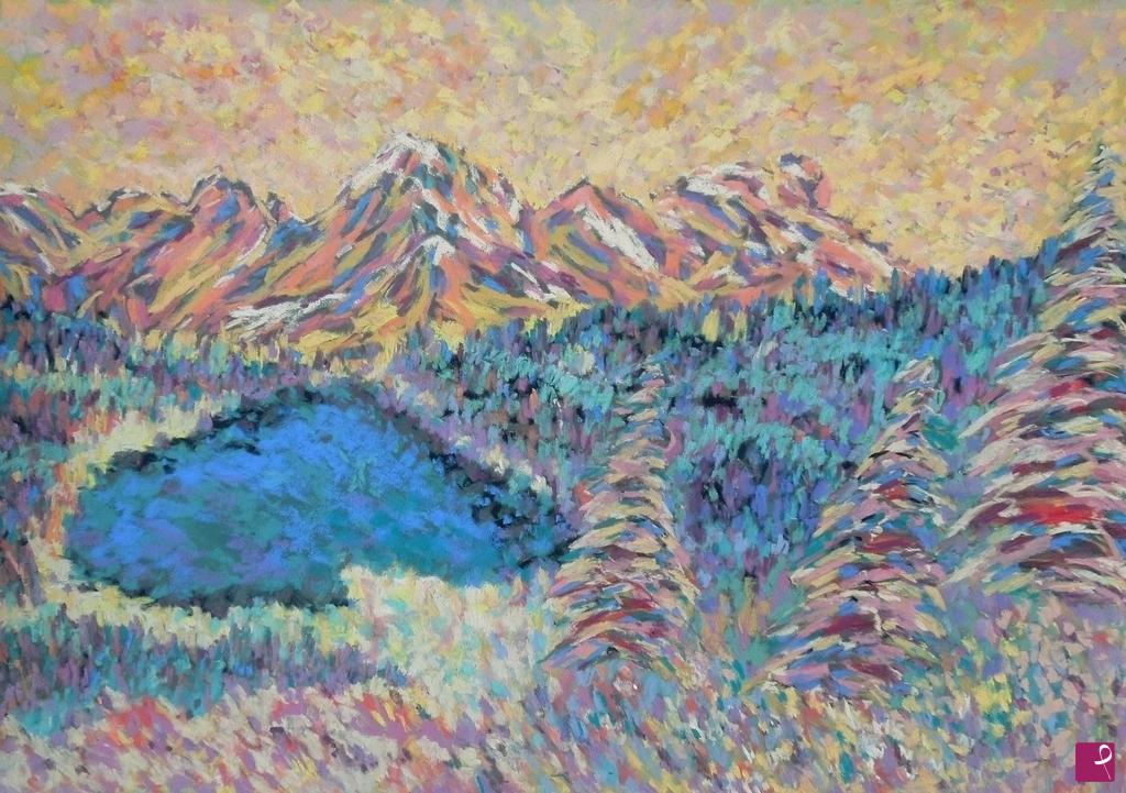 quadri in vendita online - Lago delle Malghette - 93