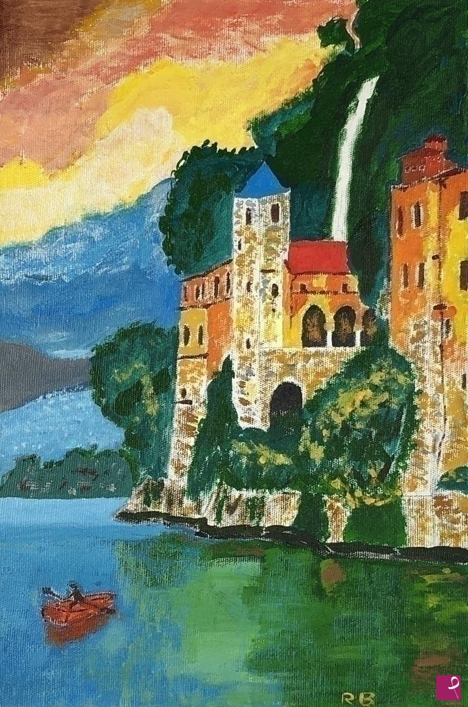 quadri in vendita online - LAGO DI COMO - MENDRISIO