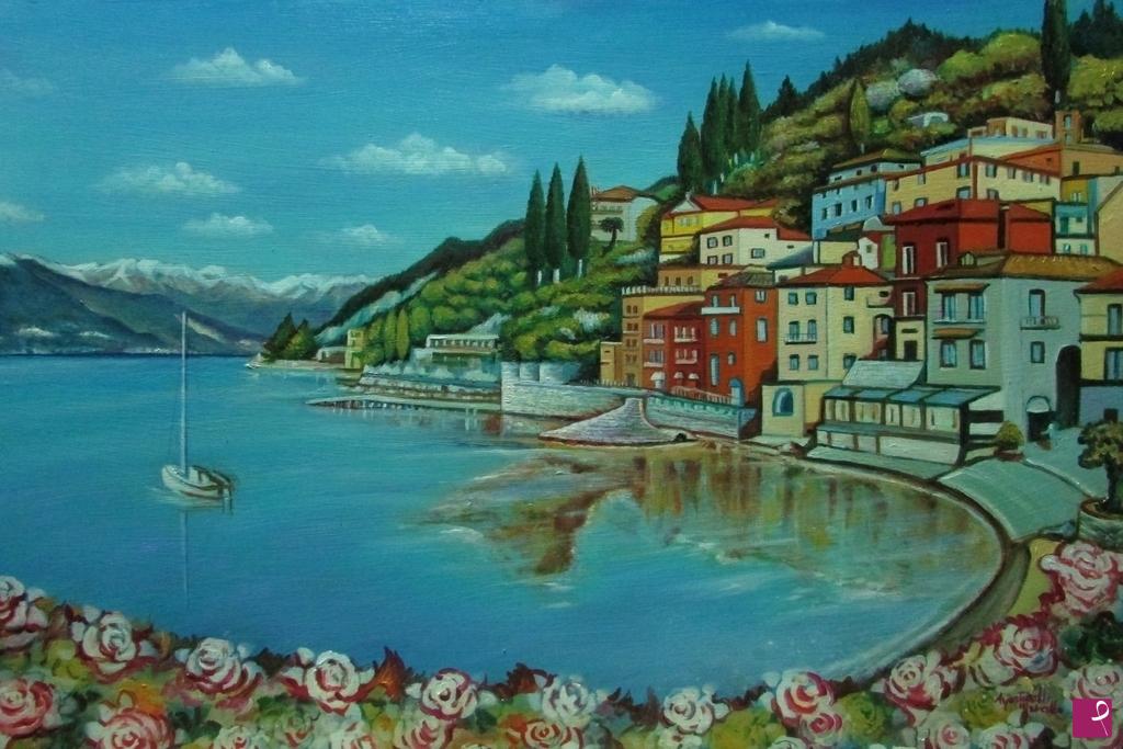 quadri in vendita online - Lago di Como
