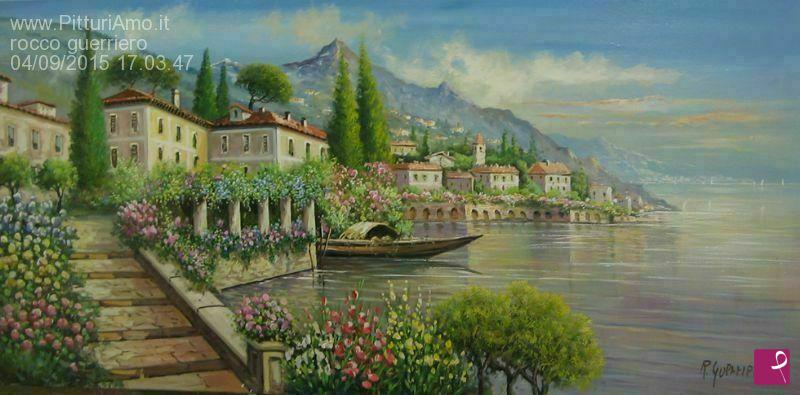 quadri in vendita online - lago di como