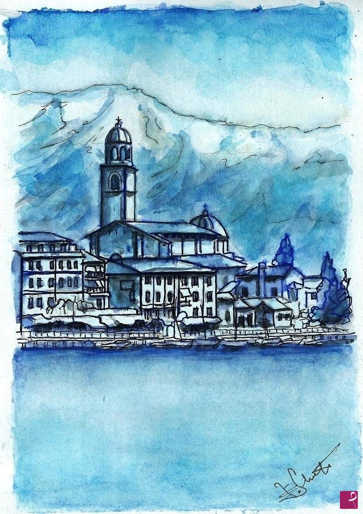 quadri in vendita online - Lago di Garda - Salò