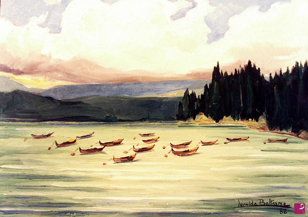 quadri in vendita online - LAGO DI S. CROCE