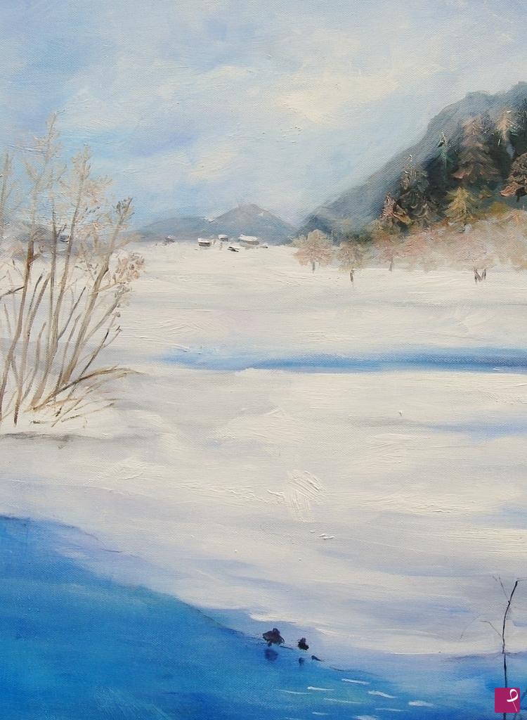 quadri in vendita online - lago di Tassenbach