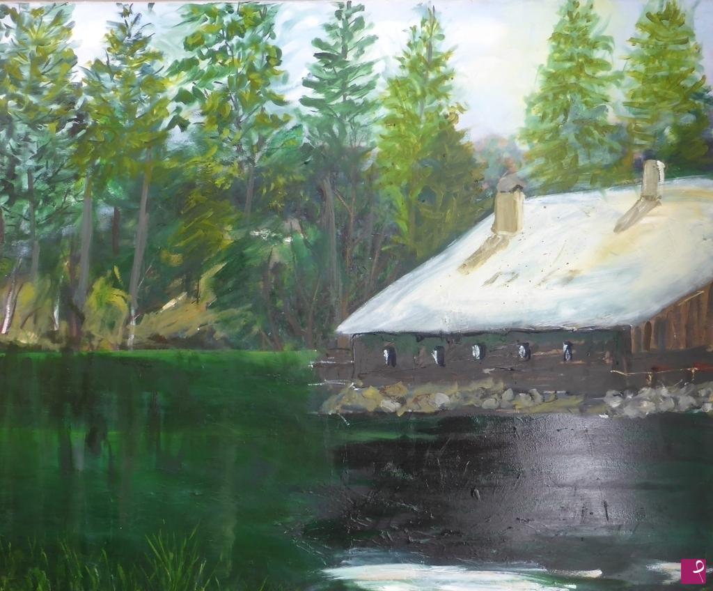quadri in vendita online - lago ghedina