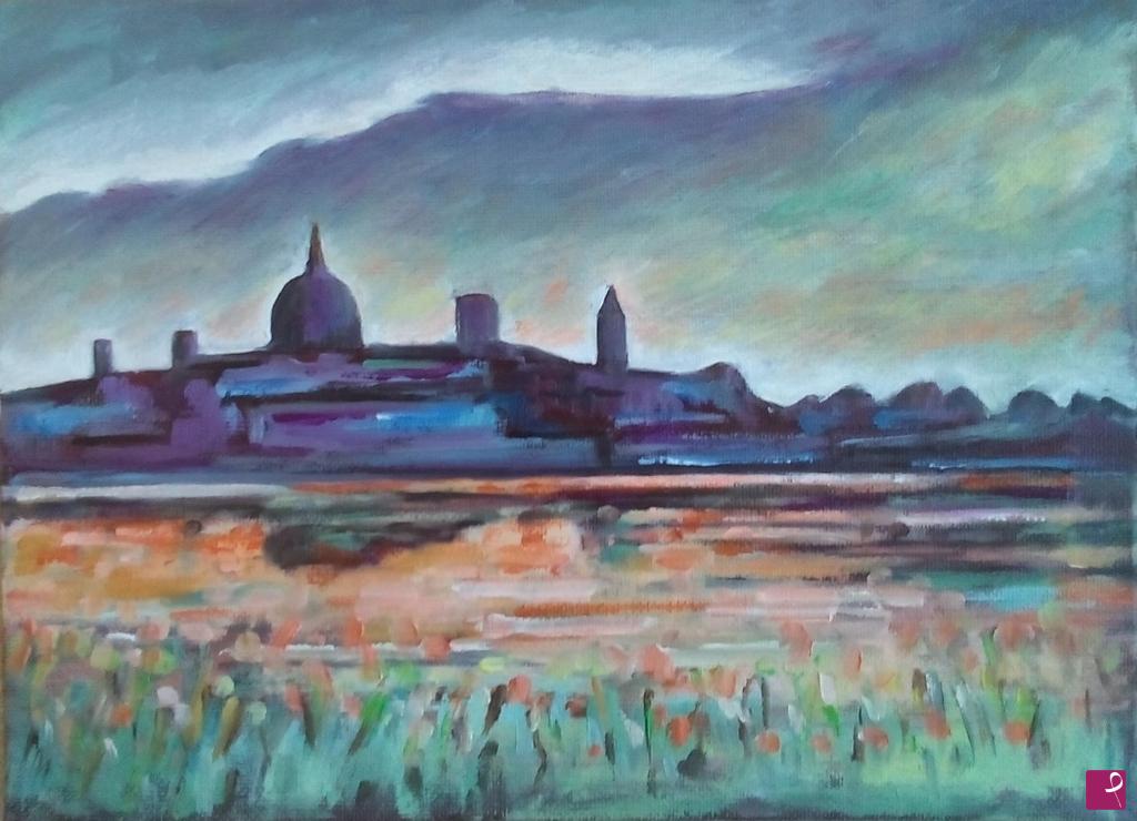 quadri in vendita online - LAGO INFERIORE - MANTOVA (2017)