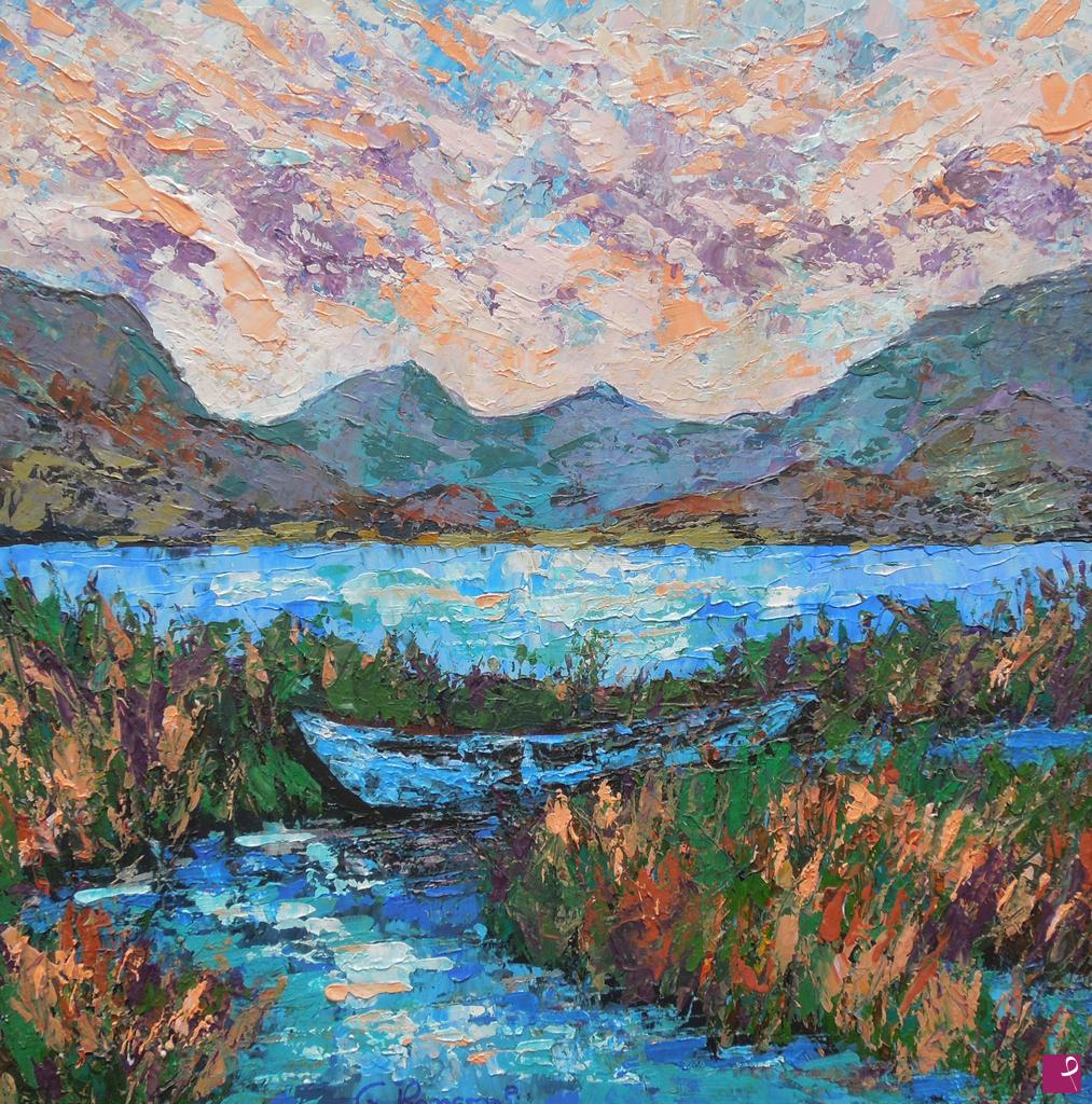 quadri in vendita online - Lago irlandese - 142