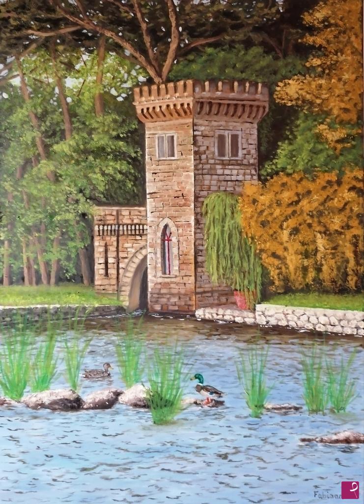 quadri in vendita online - Lago Puccini