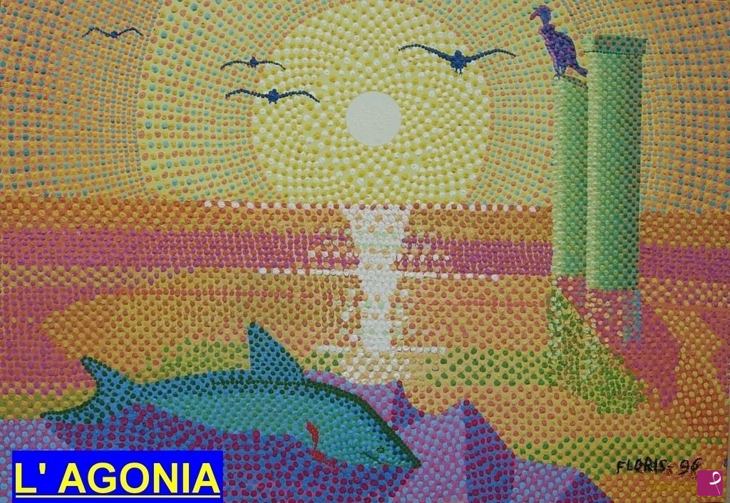quadri in vendita online - L'agonia