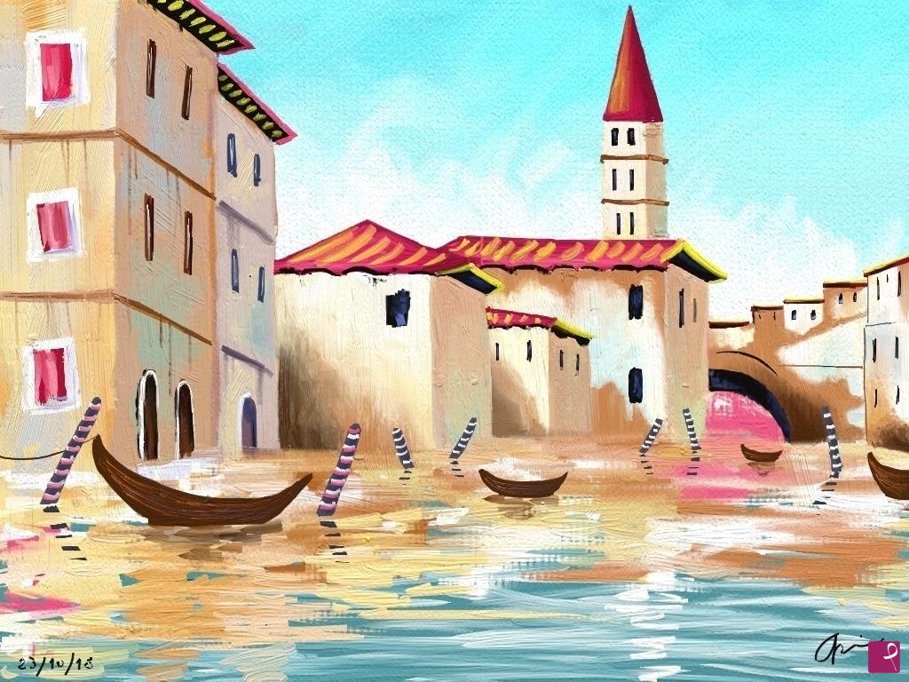 quadri in vendita online - Laguna Blu