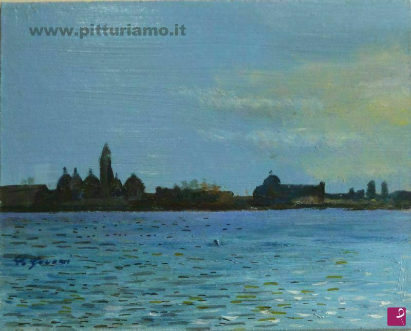 quadri in vendita online - Laguna di Venezia