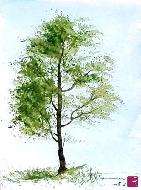 quadri in vendita online - l'albero - Magalì