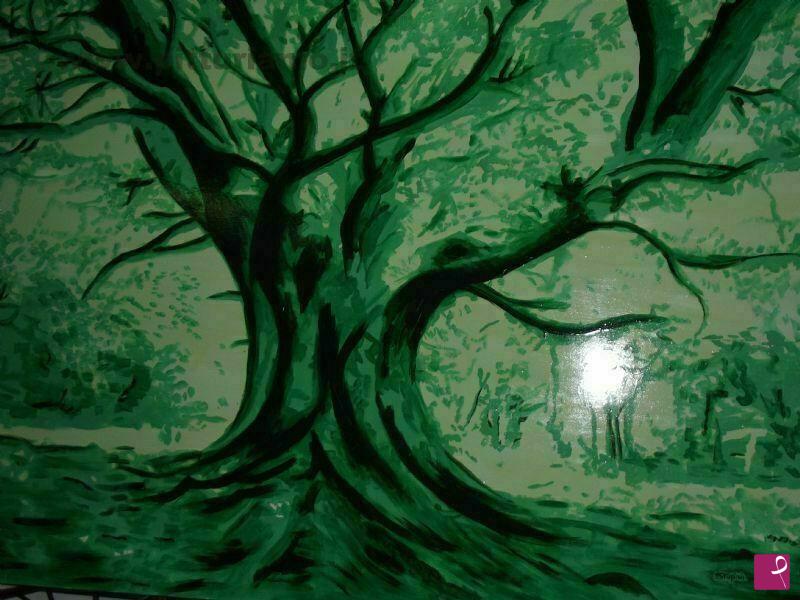 quadri in vendita online - l'albero