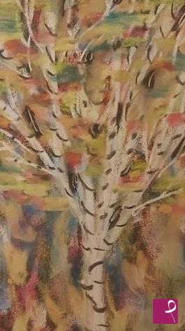quadri in vendita online - L'albero bianco della santità i vita nuova