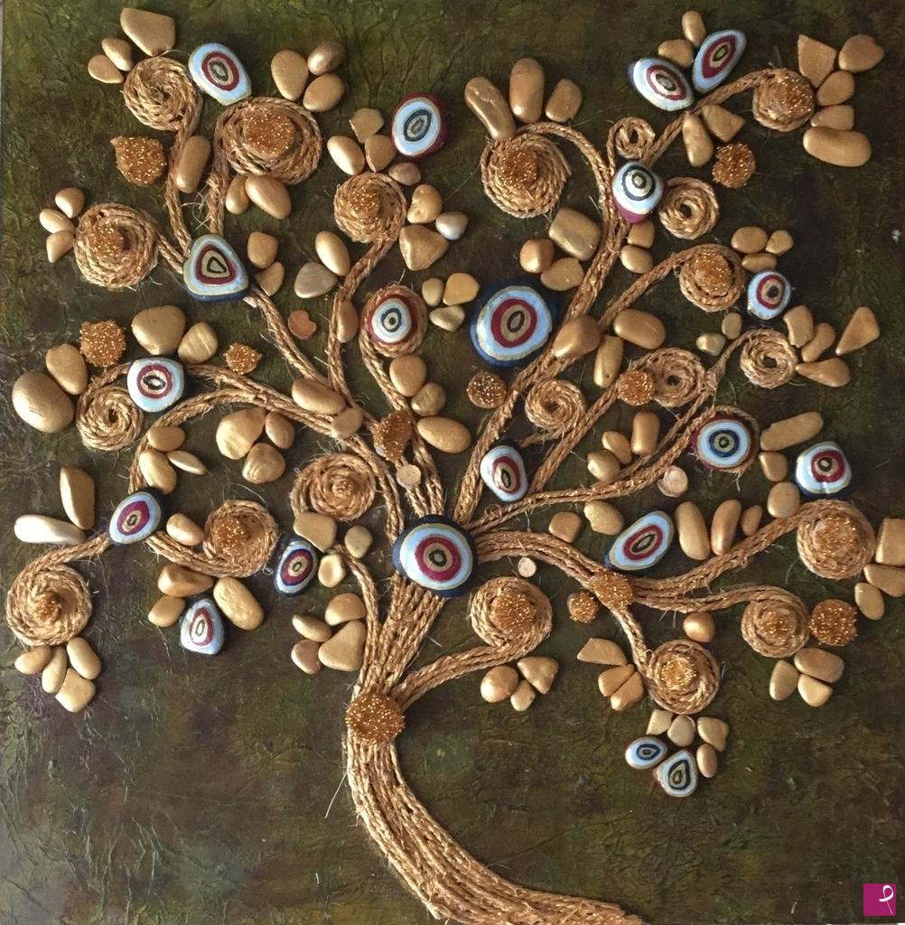 quadri in vendita online - L’albero dei pensieri felici
