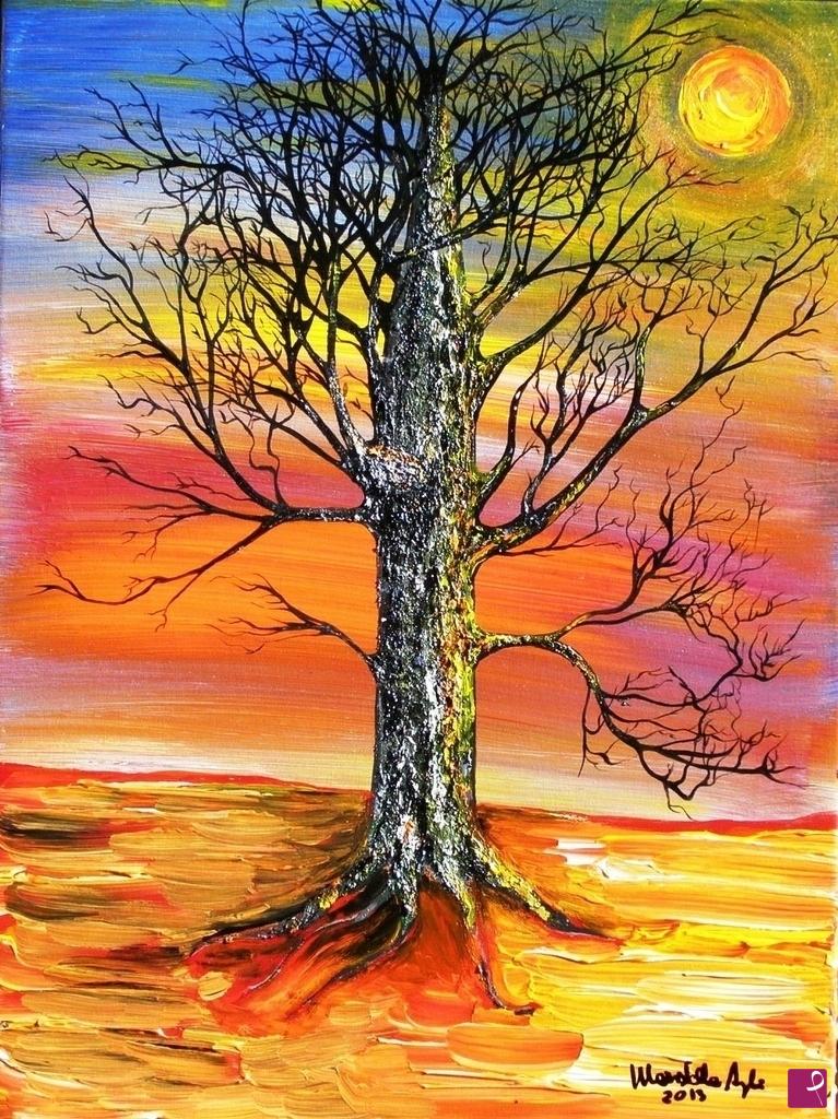 quadri in vendita online - "L'albero della conoscenza"