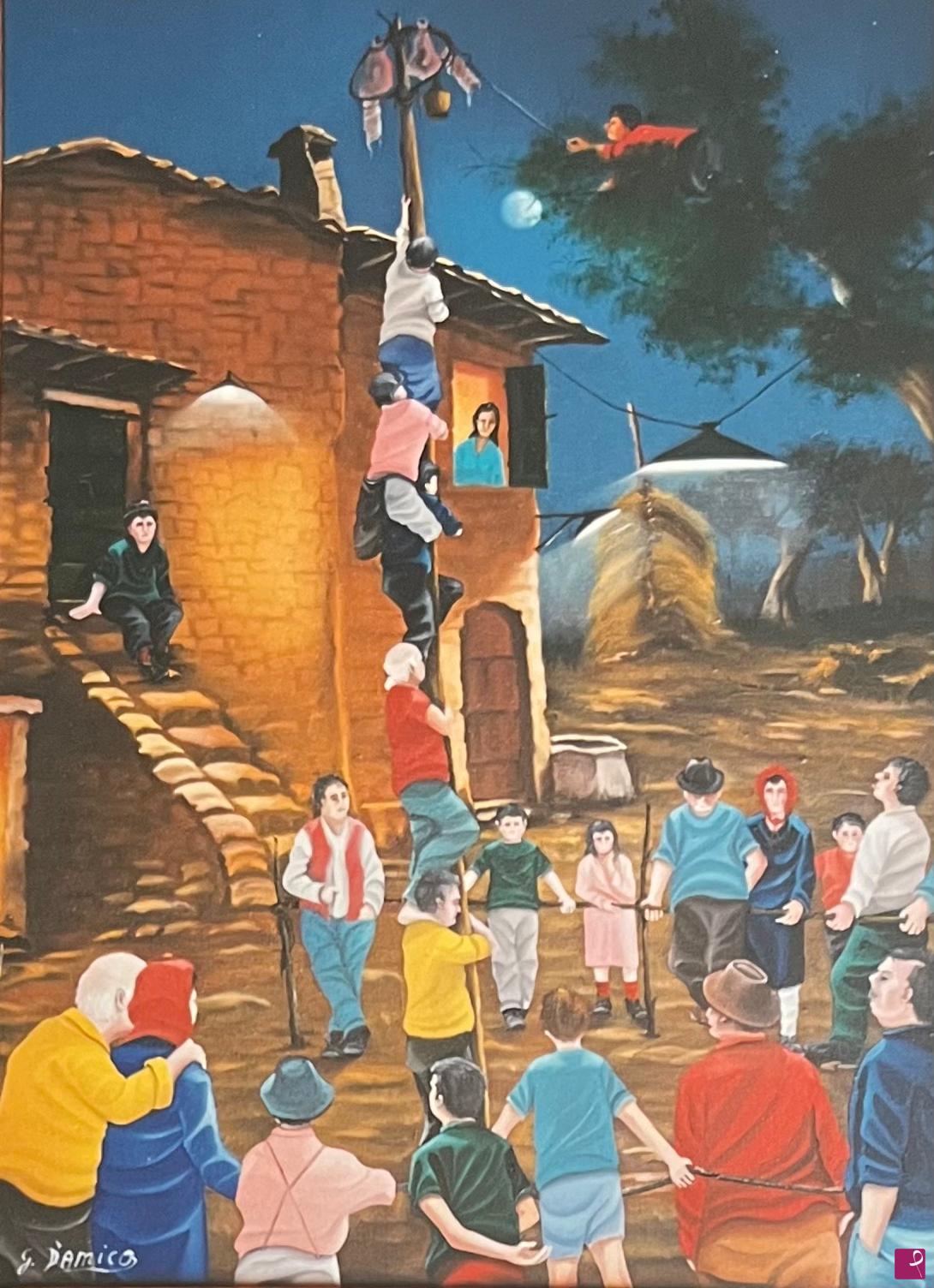 quadri in vendita online - "L'albero della cuccagna"