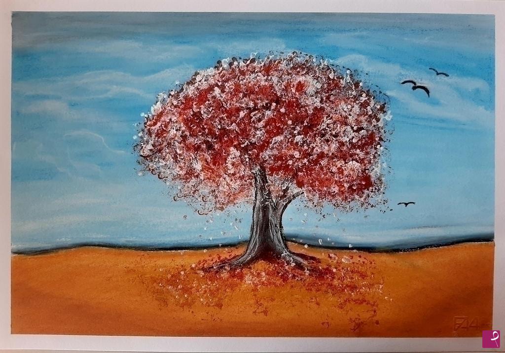 quadri in vendita online - L'Albero della Felicità