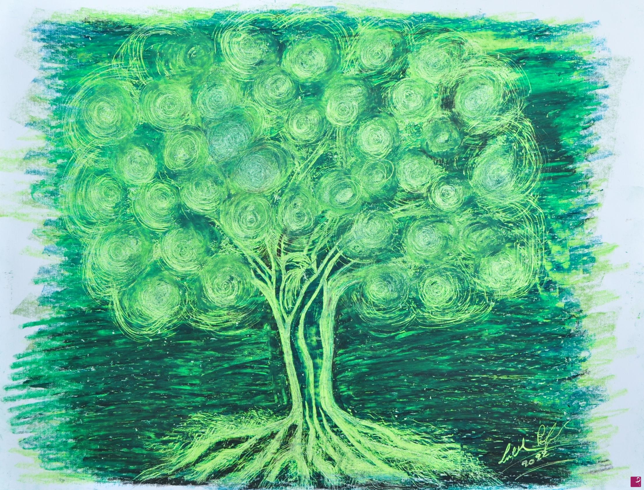 quadri in vendita online - L'ALBERO DELLA VITA E DELLA SPERANZA