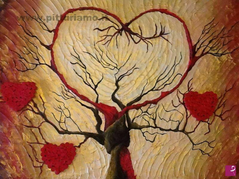 quadri in vendita online - L'albero dell'amore