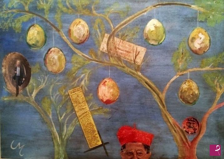 quadri in vendita online - L'ALBERO DELLE BUGIE