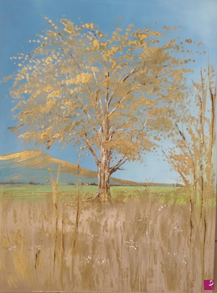 quadri in vendita online - L'ALBERO D'ORO