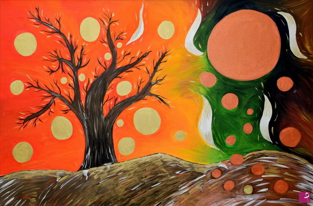 quadri in vendita online - L'albero racconta.....