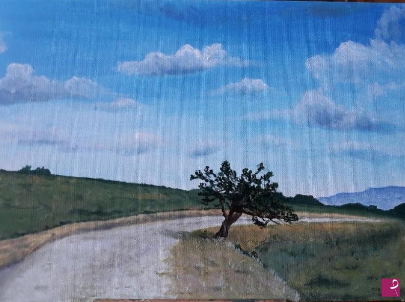 quadri in vendita online - L'albero storto