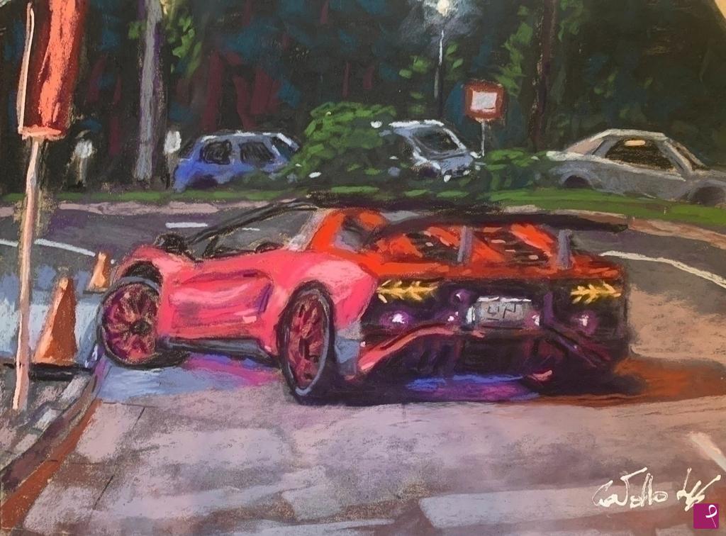 quadri in vendita online -  lambo2