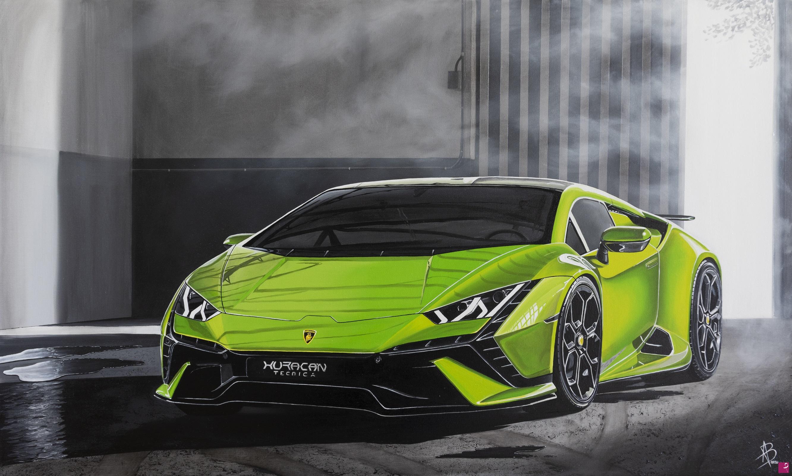 quadri in vendita online - Lamborghini Huracan Tecnica