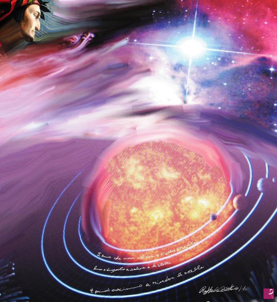 quadri in vendita online - L'amor che move il sole e l'altre stelle