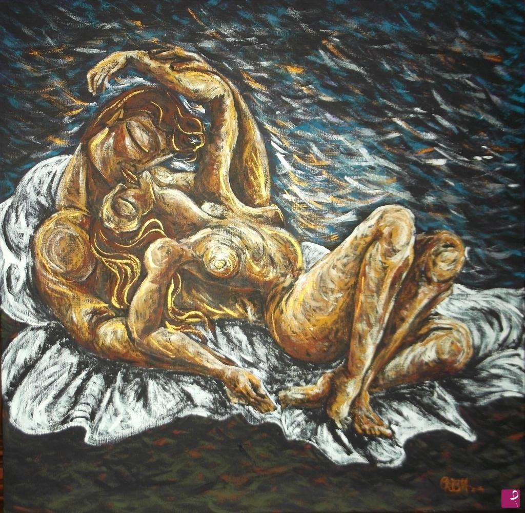 quadri in vendita online - l'amor donato...Marte e Venere