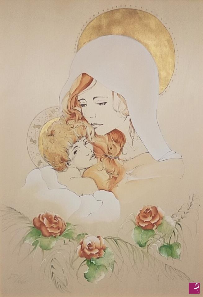 quadri in vendita online - L'amore di una madre